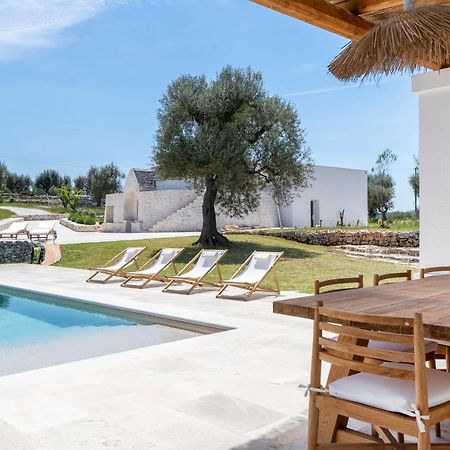 Вилла Trulli Cicerali , Trulli Design Con Piscina Panoramica Остуни Экстерьер фото