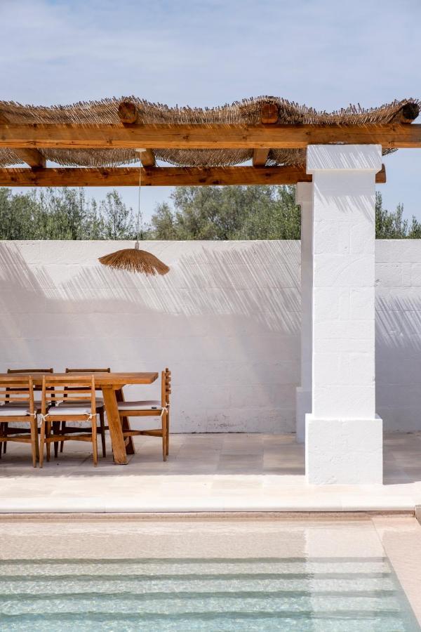 Вилла Trulli Cicerali , Trulli Design Con Piscina Panoramica Остуни Экстерьер фото
